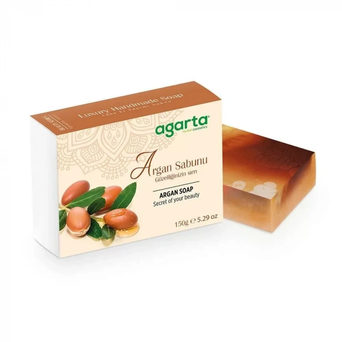 Üreticiniz El Yapımı Güzellik Sabunu 150 Gr Argan