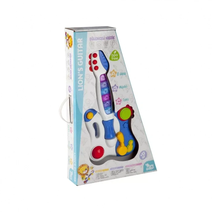 Üreticiniz Er-206 Nini  baby Gitar Lion  ışıklı Sesli  müzikli
