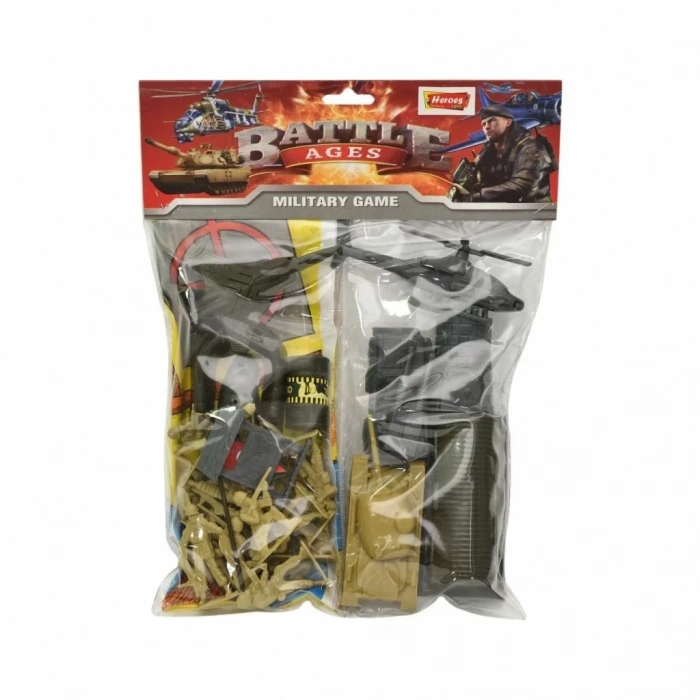 Üreticiniz Ern-852 Toys Pvcli Asker Seti - Eren Oyuncak