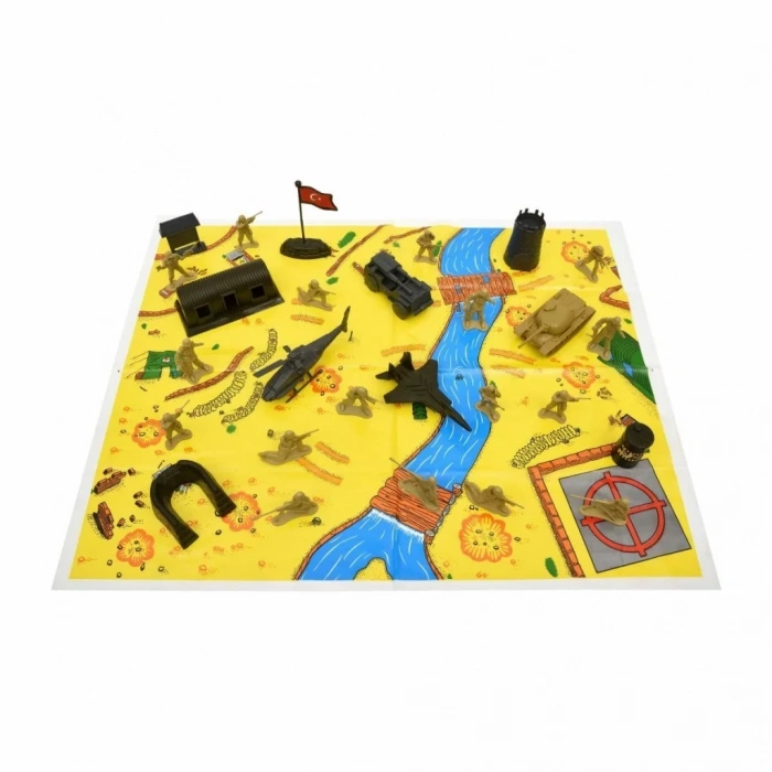 Üreticiniz Ern-852 Toys Pvcli Asker Seti - Eren Oyuncak