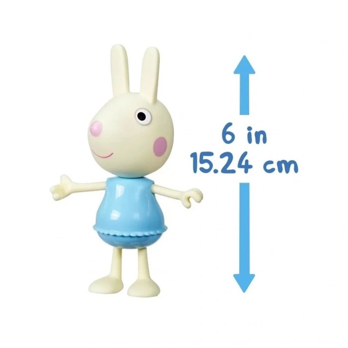 Üreticiniz F8859 Peppa Pig Ve Ailesi Kıyafetli Figür Seti +3 Yaş