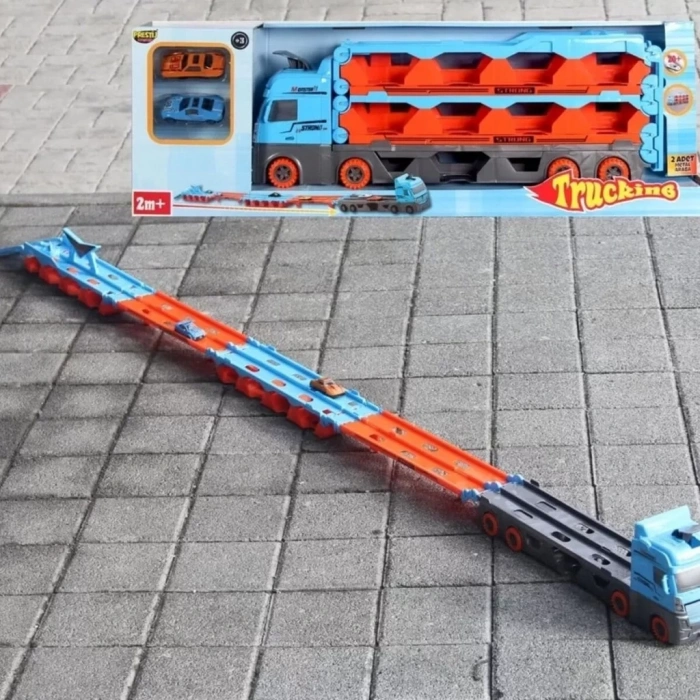 Üreticiniz Fab-1604 Yarış  Pistli  Tır- Prestij Oyuncak