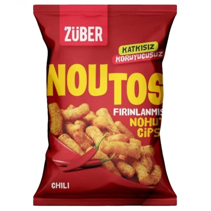 Üreticiniz Fırın Nohut Cipsi 55 Gr Chili