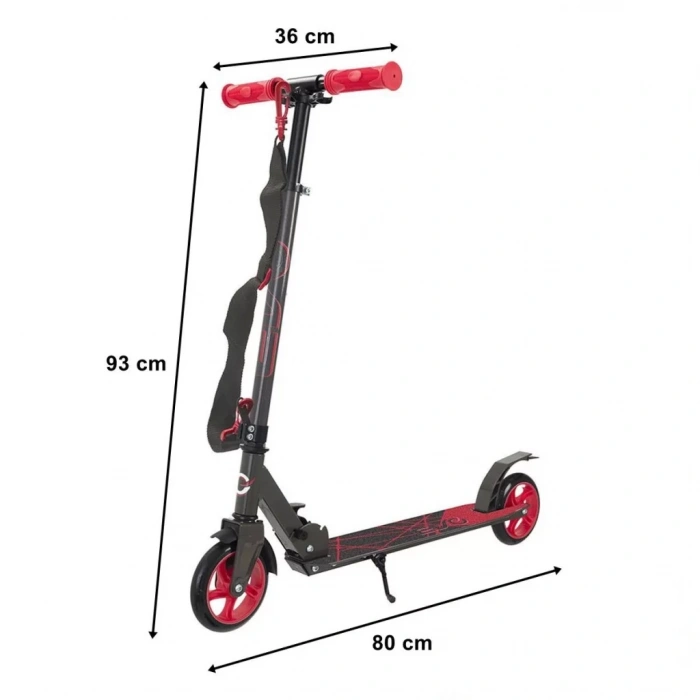 Üreticiniz Flexi 2 Tekerlekli Scooter Kırmızı