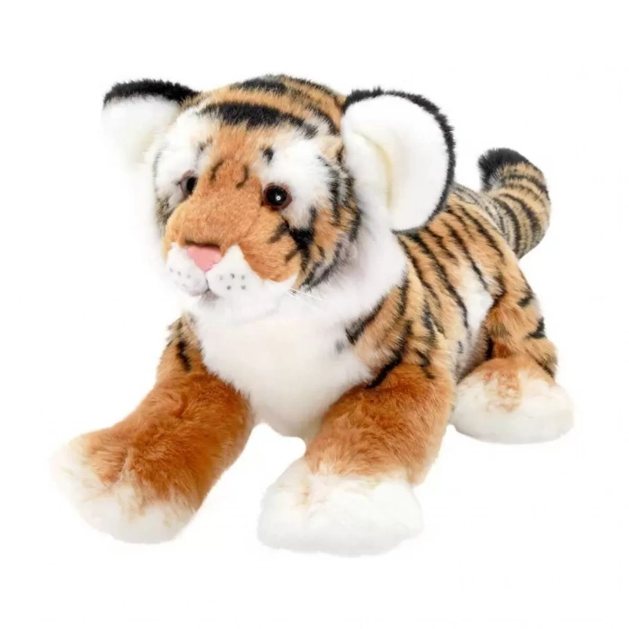 Üreticiniz Floppy Kahverengi Kaplan Peluş 30 Cm