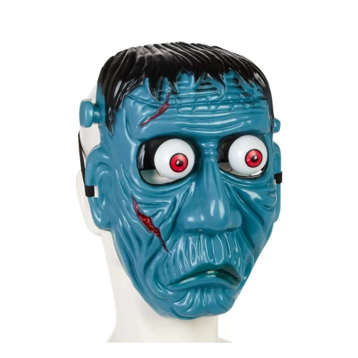 Üreticiniz Frankenstein Temalı Sallanan Oynar Gözlü Maske