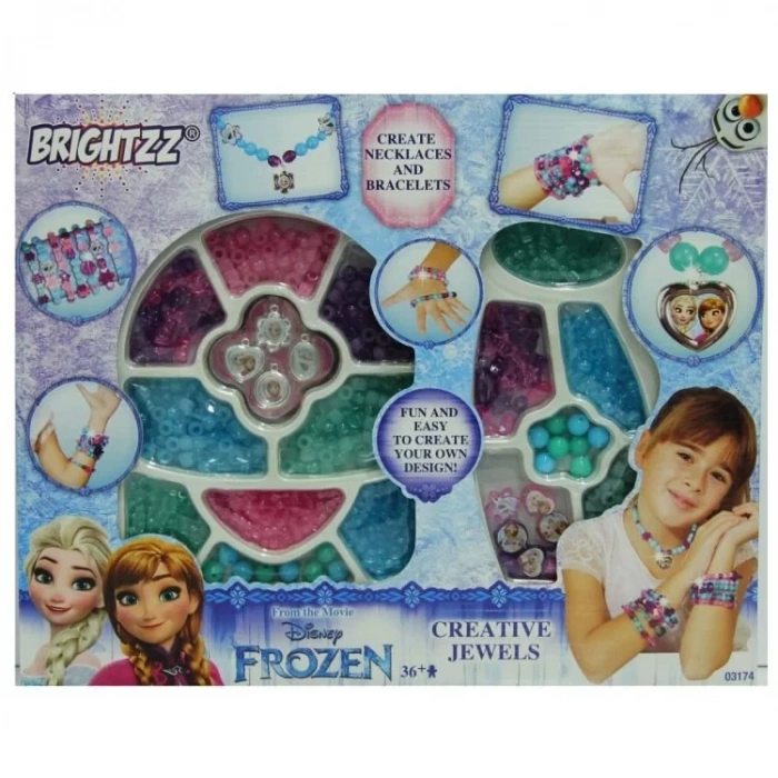 Üreticiniz Frozen Büyük Boncuk Takı Seti
