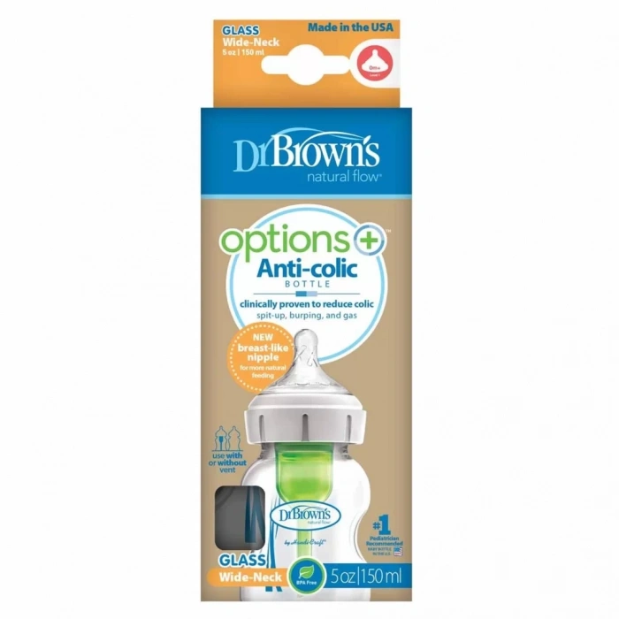 Üreticiniz Geniş Ağız Cam Biberon 150 Ml (yeni)