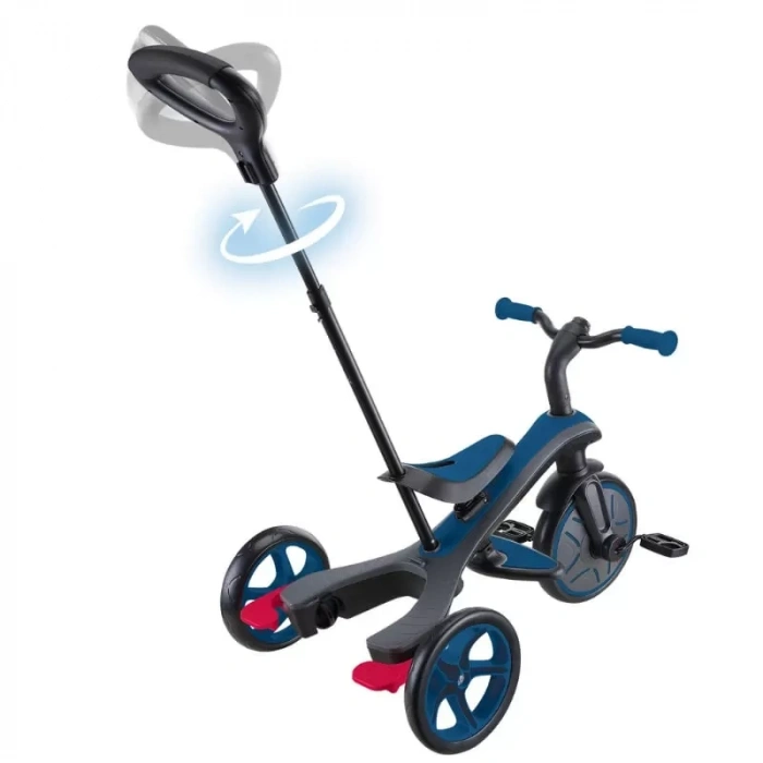 Üreticiniz Globber Explorer 4in1 Trike Bisiklet Kraliyet Mavisi