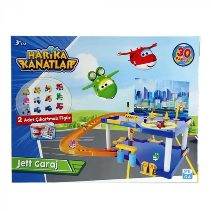 Üreticiniz Harika Kanatlar Jett Garaj Oyun Seti