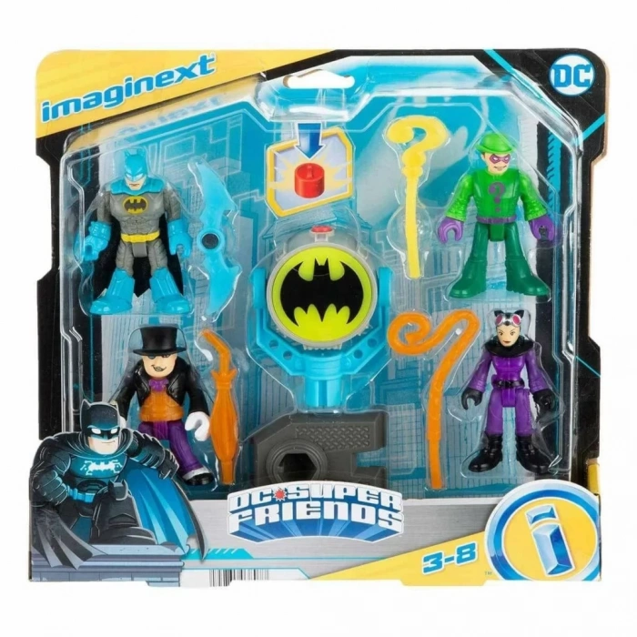 Üreticiniz Hfd47 Bat-tech Bat-signal Figür Seti,  Super Friends