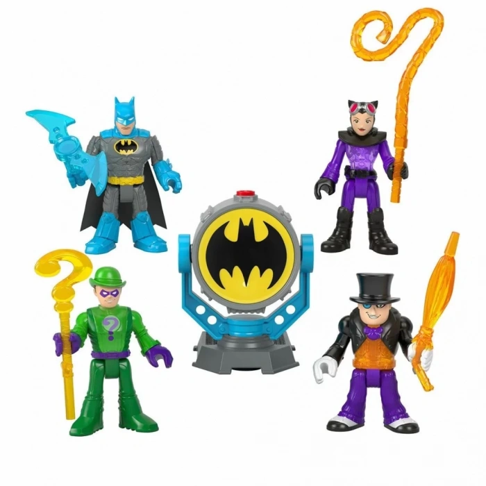 Üreticiniz Hfd47 Bat-tech Bat-signal Figür Seti,  Super Friends