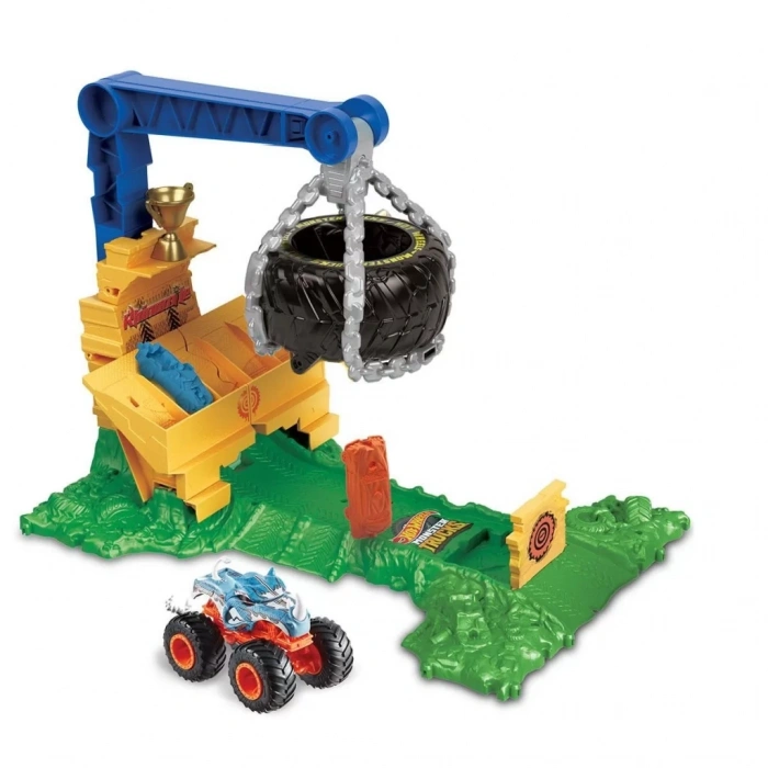 Üreticiniz Htp18 Monster Trucks Arenada Rhinomite Mücadelesi