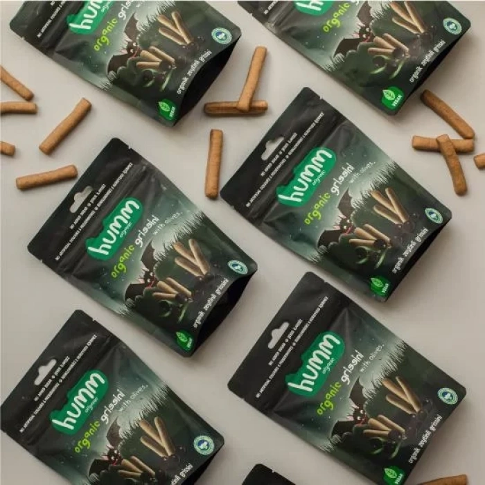 Üreticiniz Humm Organik Vegan Zeytinli Grissini 55 Gr
