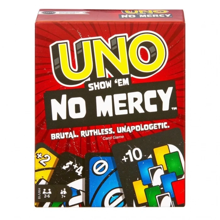 Üreticiniz Hwv18 Uno No Mercy Kartlar+7yaş