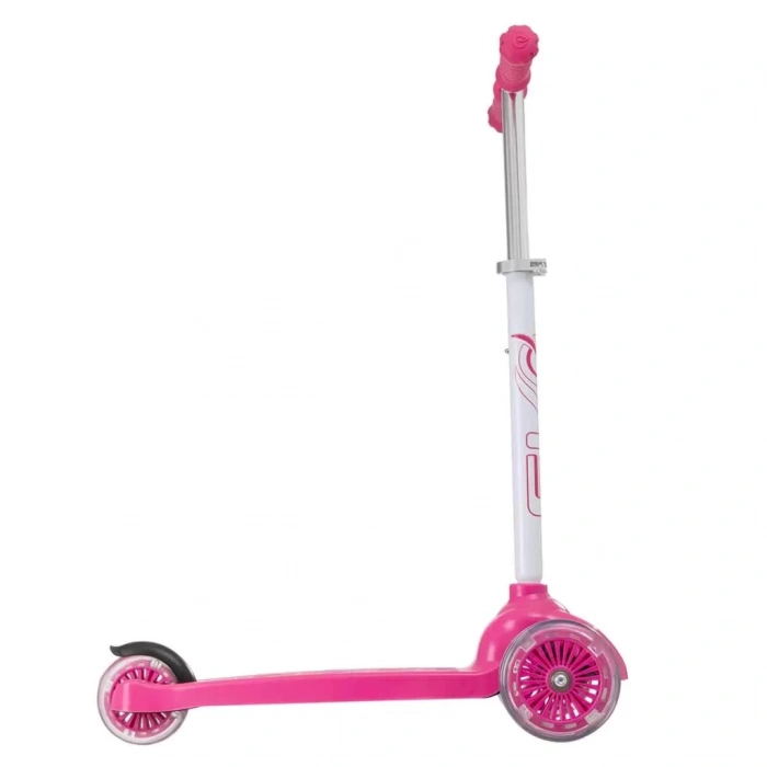 Üreticiniz Işıklı Move N Groove Pembe Üç Tekerlekli Scooter