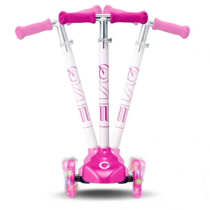 Üreticiniz Işıklı Move N Groove Pembe Üç Tekerlekli Scooter