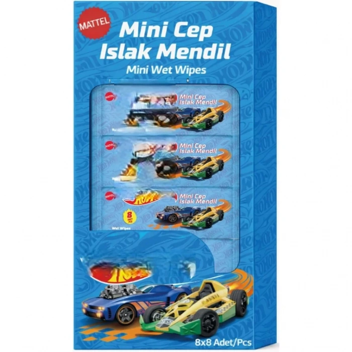 Üreticiniz Islak Mini Cep Mendili 8li
