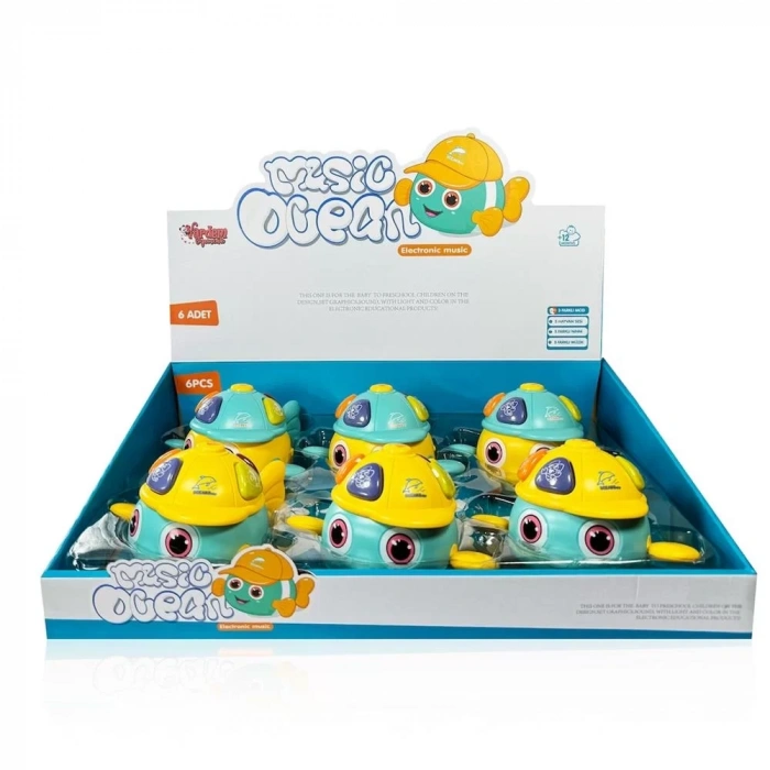 Üreticiniz Jlg-855-99a Işıklı Ve Müzikli Balık Bebek -vrd