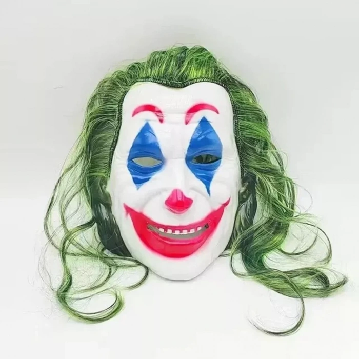 Üreticiniz Joaquin Phoenix Joker Maskesi Yeşil Saçlı
