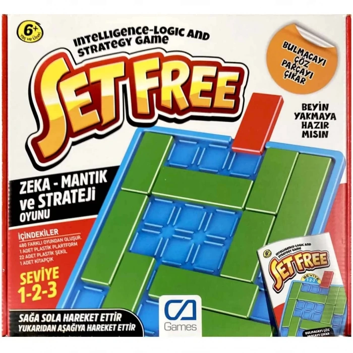 Üreticiniz Kaydırmalı Puzzle Kutu Oyunu