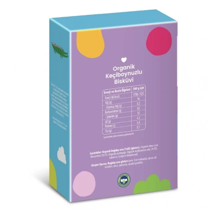 Üreticiniz Keçiboynuzlu Bisküvi 55gr