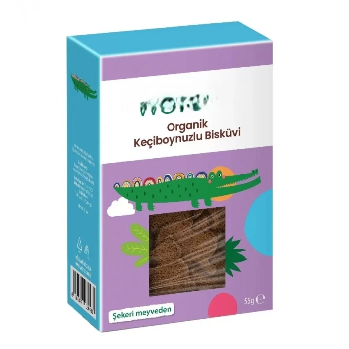Üreticiniz Keçiboynuzlu Bisküvi 55gr