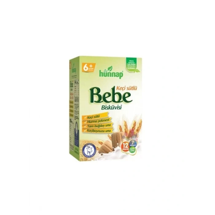 Üreticiniz Keçisütlü Vitaminli Bebe Bisküvisi 400 Gr