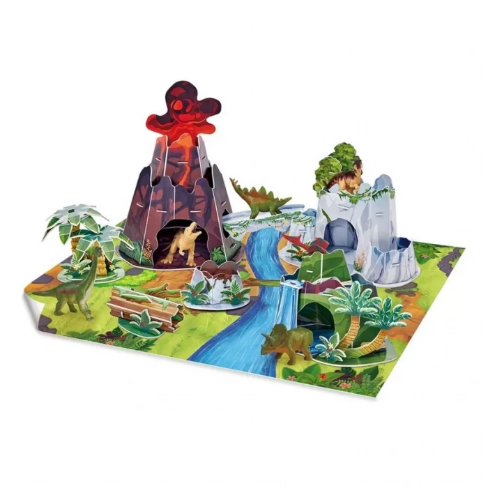 Üreticiniz Kids Dinozor Oyun Seti 3d Puzzle