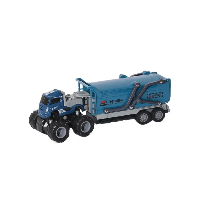 Üreticiniz Klx600-377 Sürtmeli Die Cast 4x4 Kapalı Kasa İnşaat Tırı -vardem