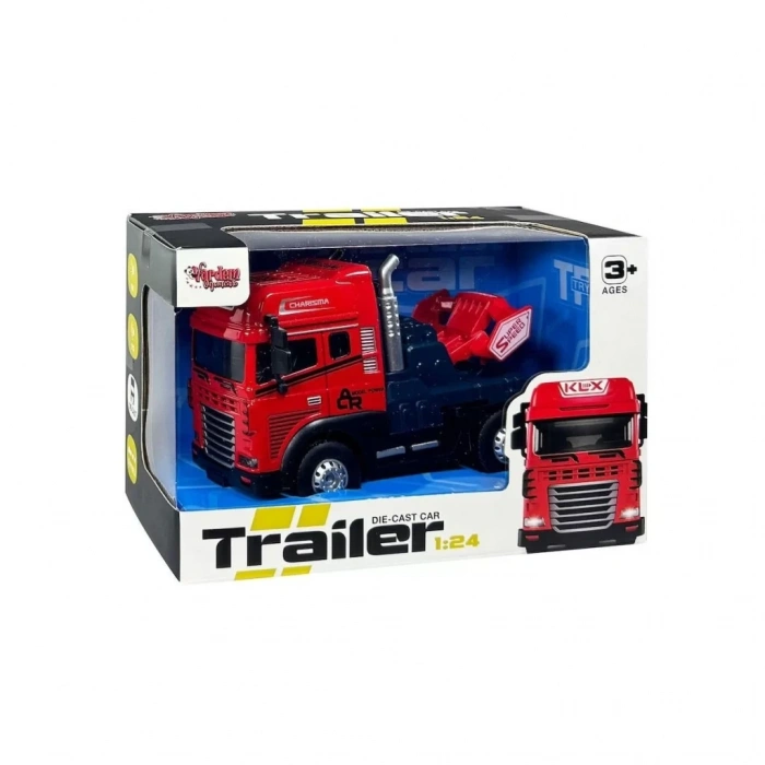 Üreticiniz Klx800-247 Sürtmeli Işıklı Müzikli 1:24 Çekici (tır Kafası)