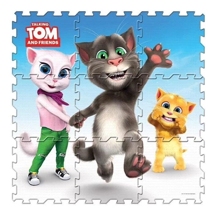 Üreticiniz Konuşan Kedi Tom Ve Eva Yer Matı