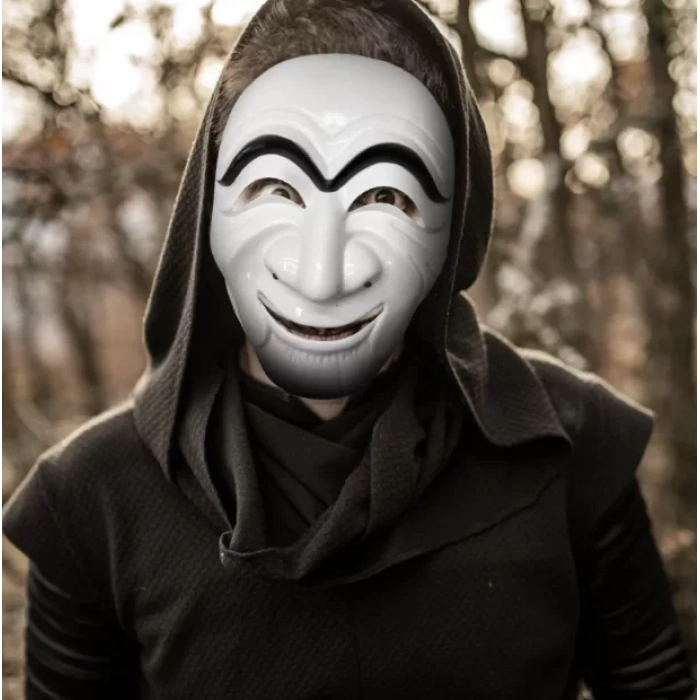 Üreticiniz Koreli Hırsız Teatral Hahoe Maskesi - Para Heist Maskesi - Dali Maskesi