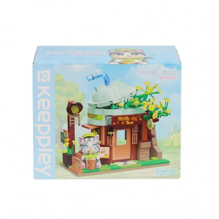 Üreticiniz Kp-28021 Milk Tea Shop Blok Seti -vagon Life
