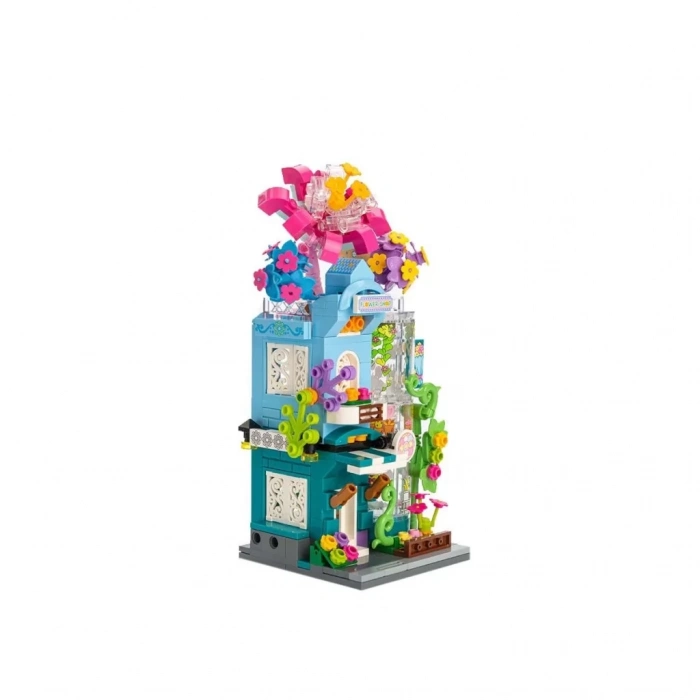 Üreticiniz Kp28016 Keeppley Grenness Flower Store Blok Seti