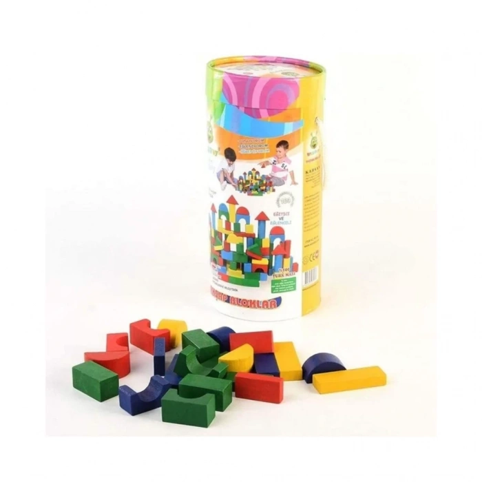 Üreticiniz Kr016 100 Parça Küçük Kovalı Bloklar 12