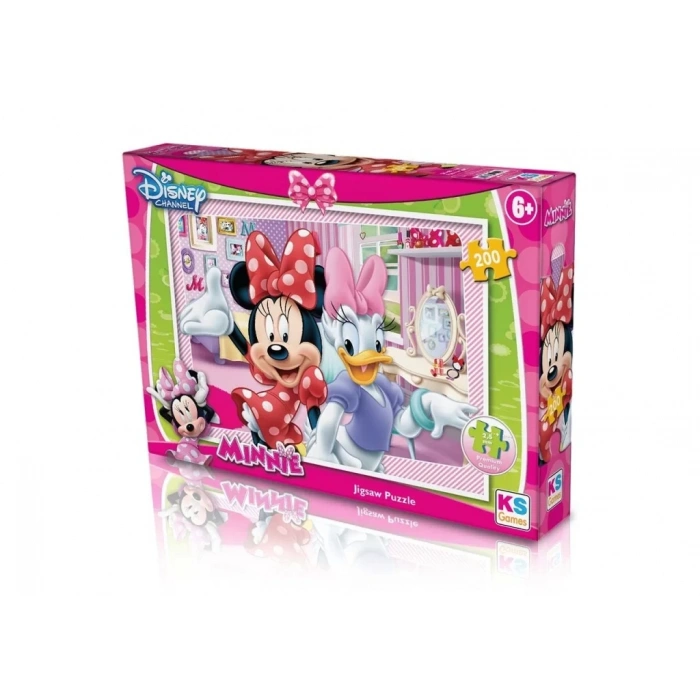 Üreticiniz Ks Minnie Puzzle 200 Parça