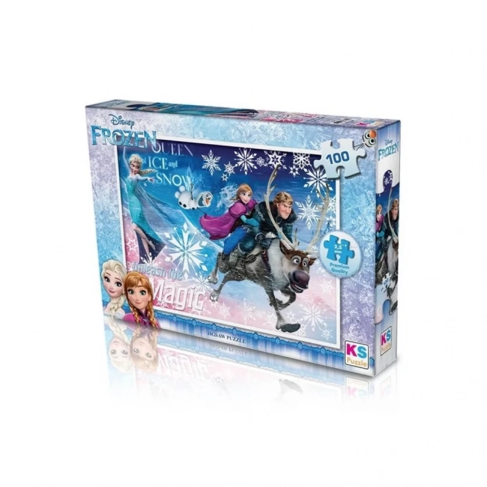 Üreticiniz Ks Oyuncak Frozen Puzzle 100 Parça Frz.714-1