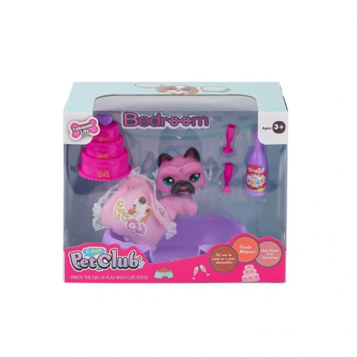 Üreticiniz Kzl- Pet Star Bedroom Aksesuarlı Set -kızılkaya Oyuncak