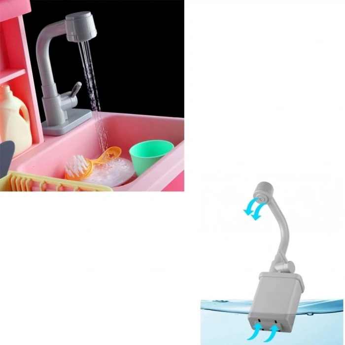 Üreticiniz Lc-30916  Pilli İnteraktif Lavabo Seti 21 Parça