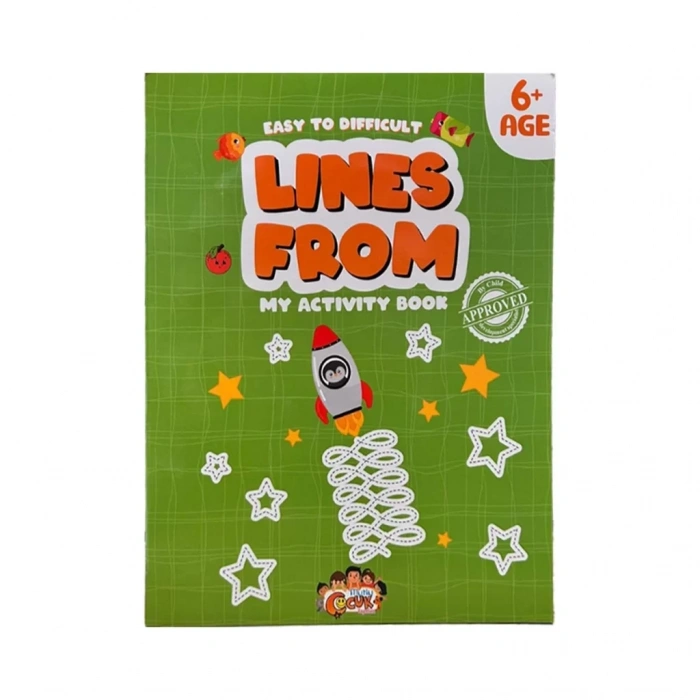 Üreticiniz Lines From My Activity Book 6 Yaş