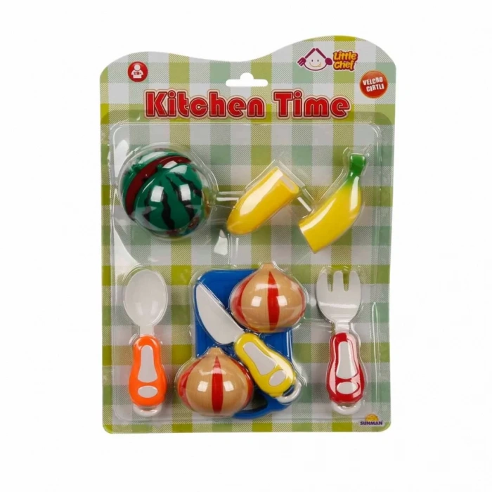 Üreticiniz Little Chef Kesme Tahtalı Sebze Ve Meyve Seti