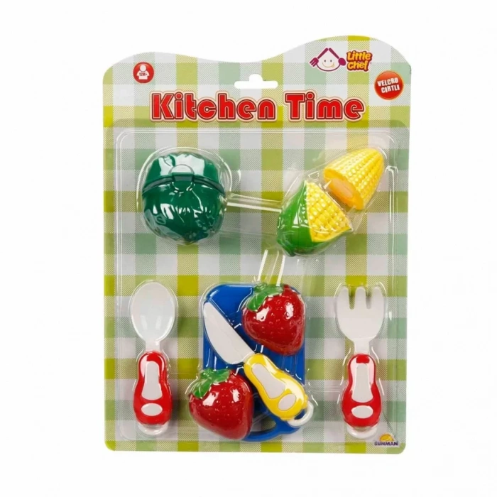Üreticiniz Little Chef Kesme Tahtalı Sebze Ve Meyve Seti