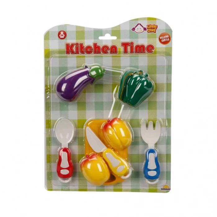 Üreticiniz Little Chef Kesme Tahtalı Sebze Ve Meyve Seti
