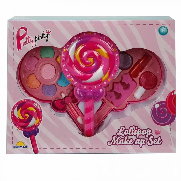 Üreticiniz Lolipop Şekilli 2 Katlı Makyaj Güzellik Seti