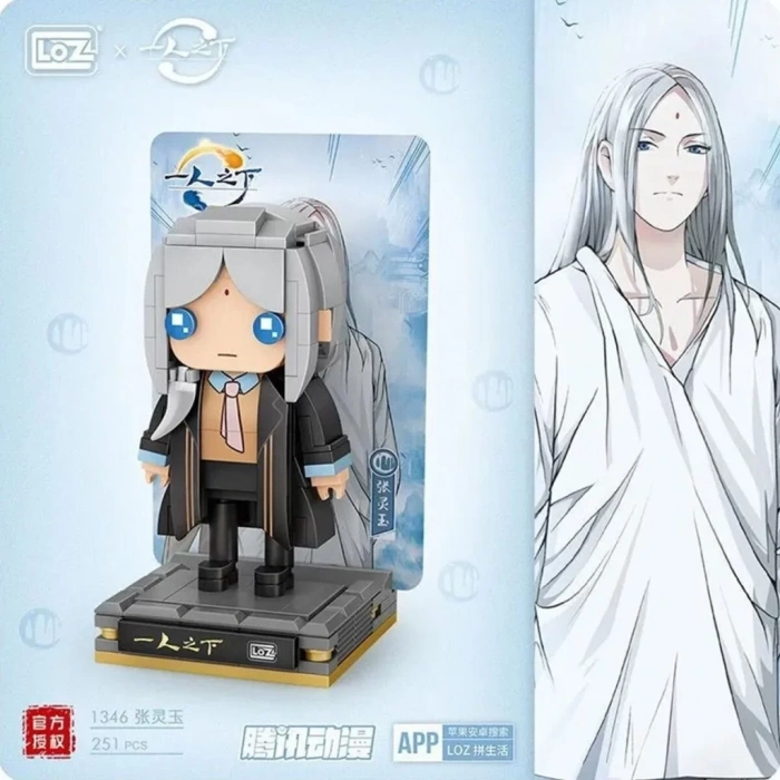 Üreticiniz Lz-1346 Anime Figür 251 Parça Block Oyuncak