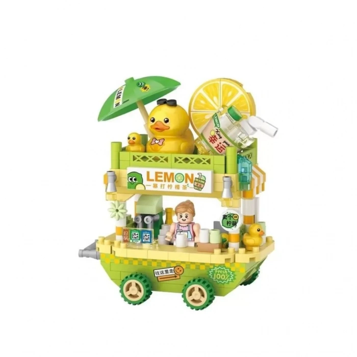 Üreticiniz Lz-8856  limon Arabası 310 Parça Block Oyuncak