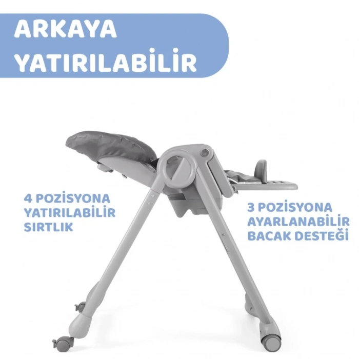 Üreticiniz Mama Sandalyesi Dark Grey