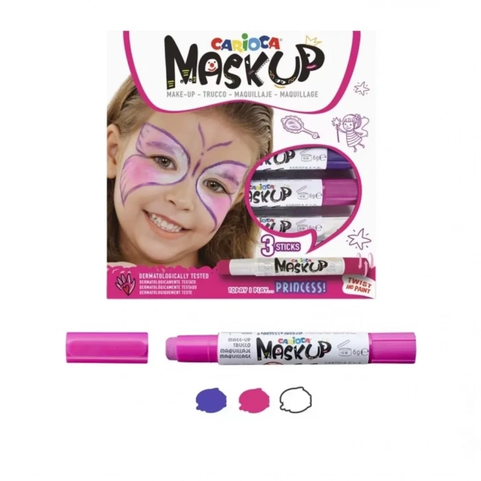 Üreticiniz Mask Up Yüz Boyası 3 Renk Princess