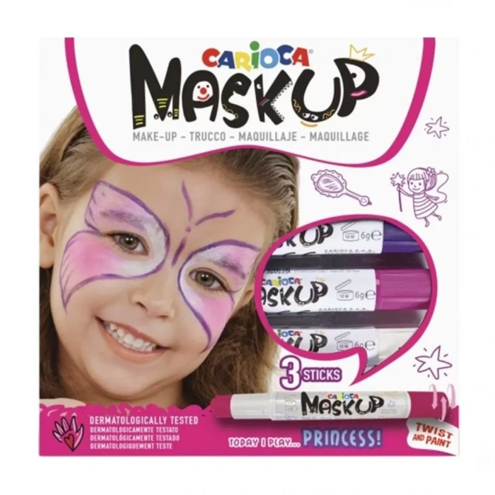 Üreticiniz Mask Up Yüz Boyası 3 Renk Princess